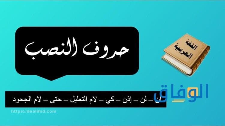 حروف الجزم والنصب |+ 15 مثال يساعدك على الفهم حروف الجزم والنصب